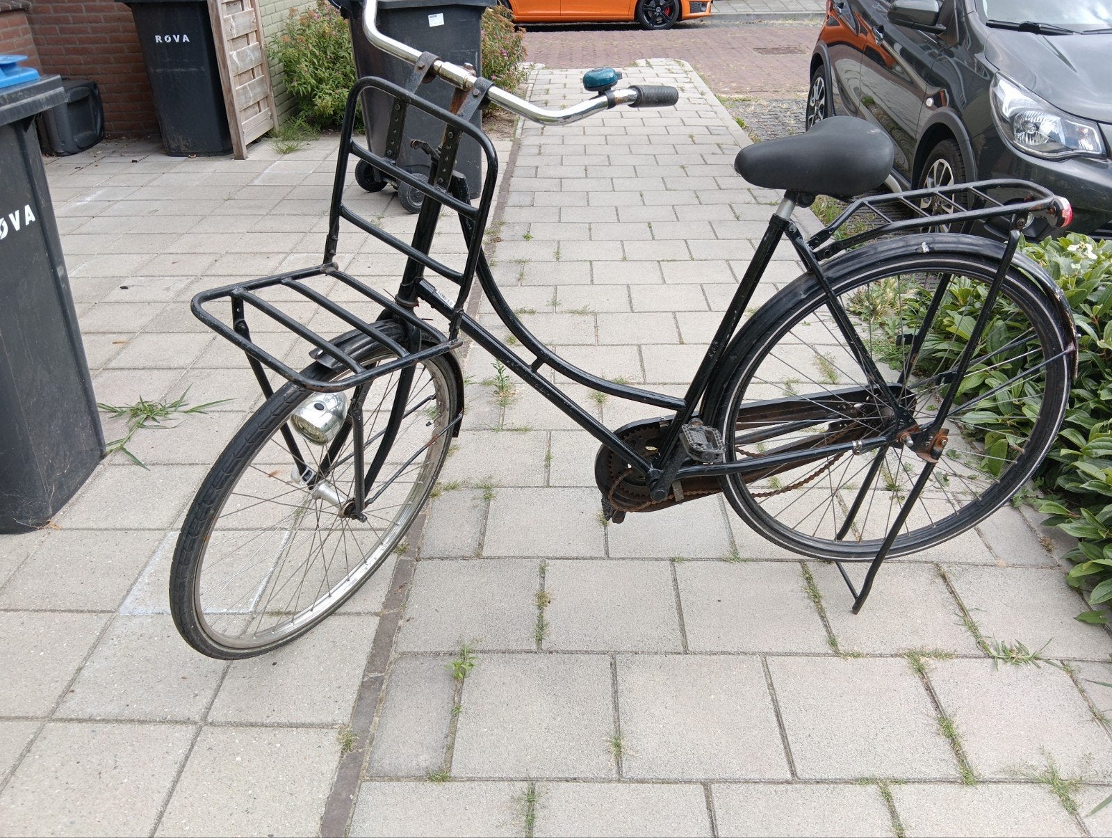Oma fiets 28 " €15,00, 51 tot 55 cm, Ophalen, Terugtraprem