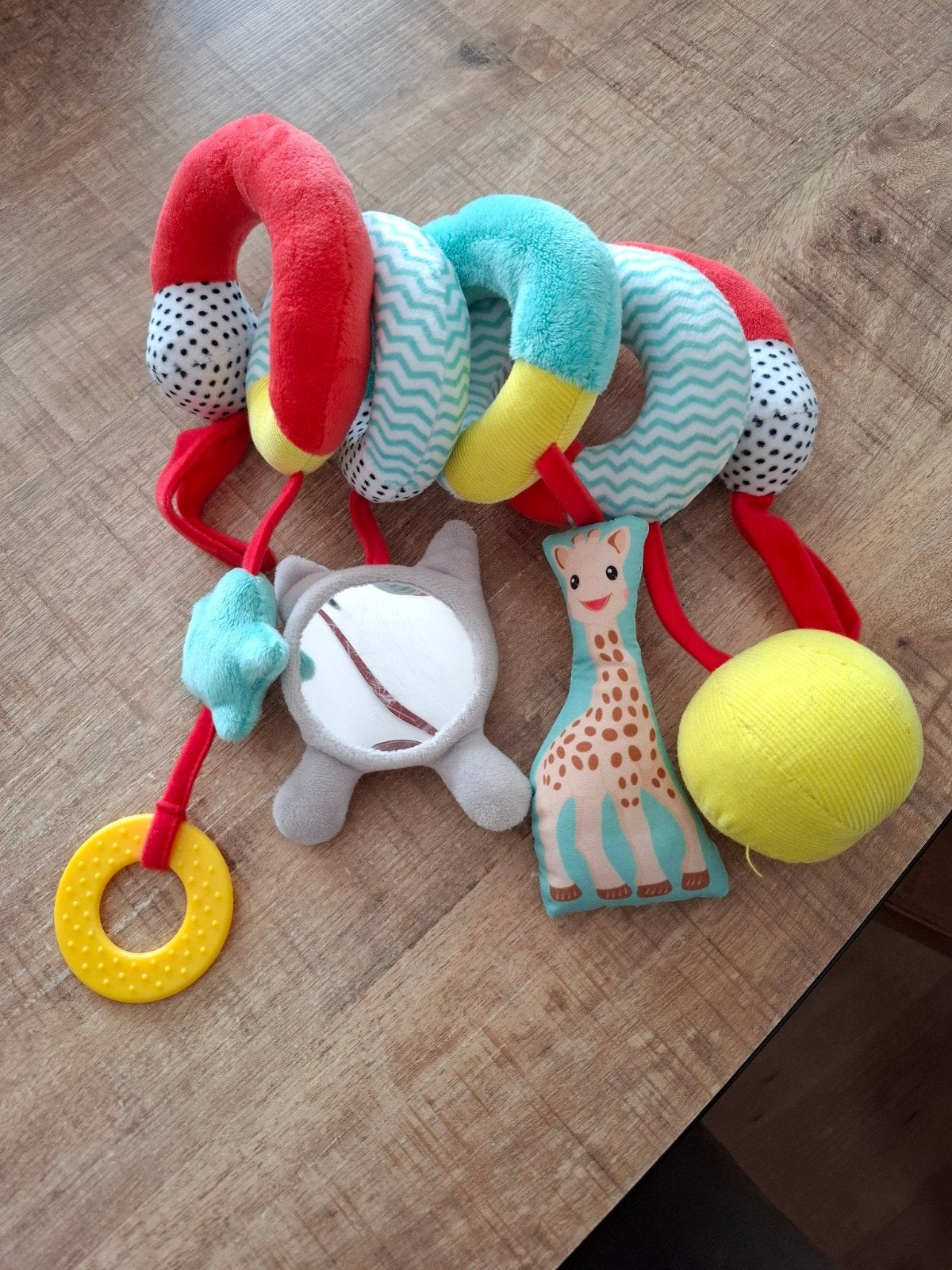 sophie giraffe spiraal, Ophalen of Verzenden, Zo goed als nieuw, Overige typen