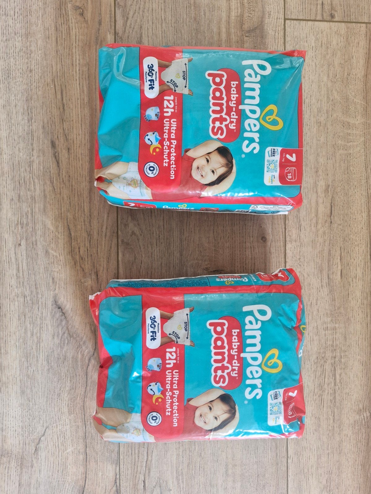 Pampers Baby-Dry Pants Maat 7 (15+ kg) - 2 pakken, Ophalen, Nieuw