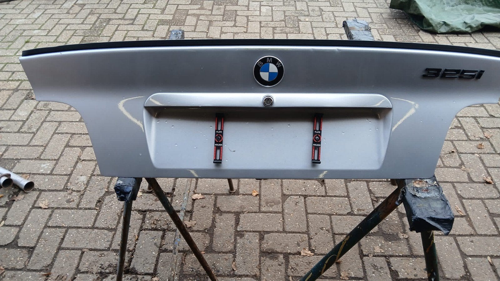 BMW E36 Cabrio Kofferklep - Zilver, Ophalen, Gebruikt, Achterklep, Achter
