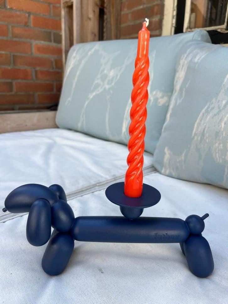 Fatboy Can-Dog Kandelaar - Blauw - Nieuw in doos, Kunststof, Blauw, Nieuw, Ophalen of Verzenden
