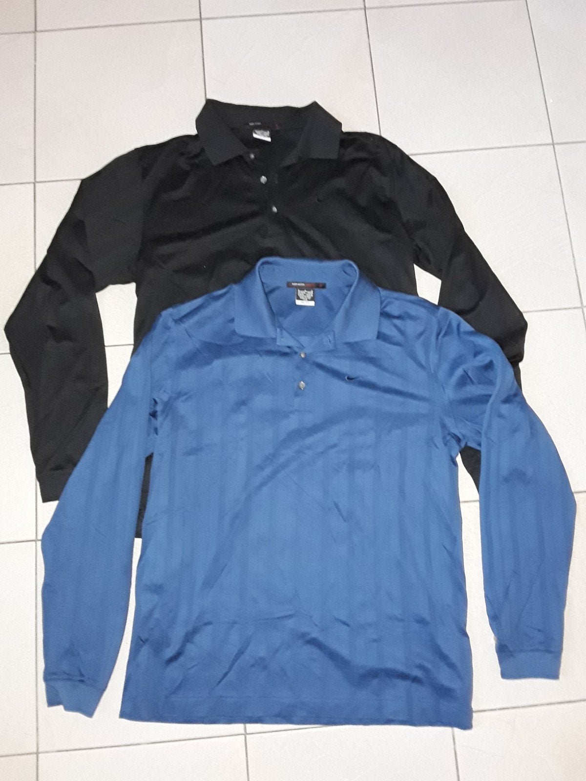 2 Nike Tiger Woods longsleeves mt M, Ophalen of Verzenden, Zo goed als nieuw, Kleding