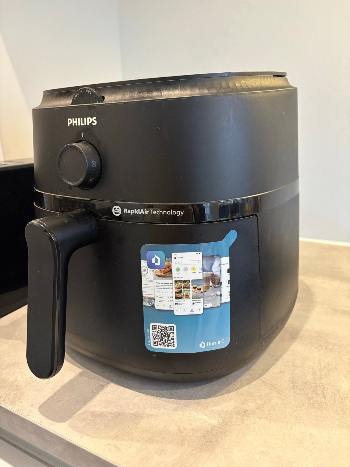 Philips Airfryer met RapidAir Technologie - Zwart, Ophalen, Gebruikt, Airfryer, 1000 t/m 1499 gram