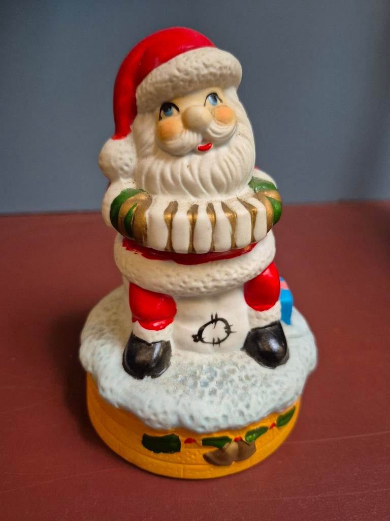 Kerstman met accordeon, Ophalen of Verzenden, Zo goed als nieuw, Mens