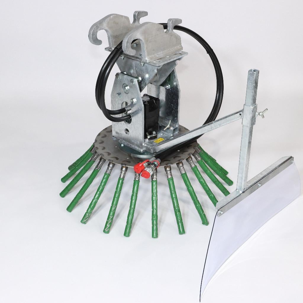 Onkruidborstel Machine Minigraver, Tuin en Terras, Ophalen of Verzenden, Nieuw