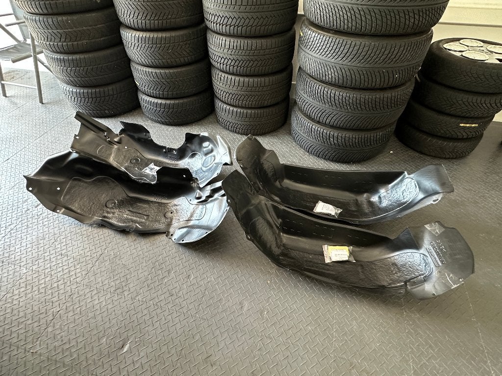 Suzuki Jimny 2018+ wielkuipen modderkuipen wheel arch liners, Ophalen, Nieuw, Spatbord, Achter
