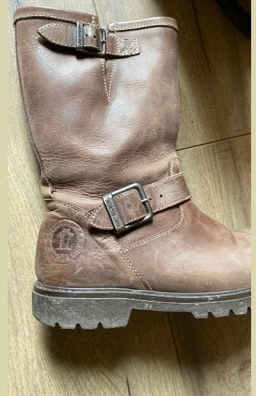 Gezocht   Panama jack Bruine leren laarzen, Hoge laarzen, Bruin, Ophalen of Verzenden, Gedragen