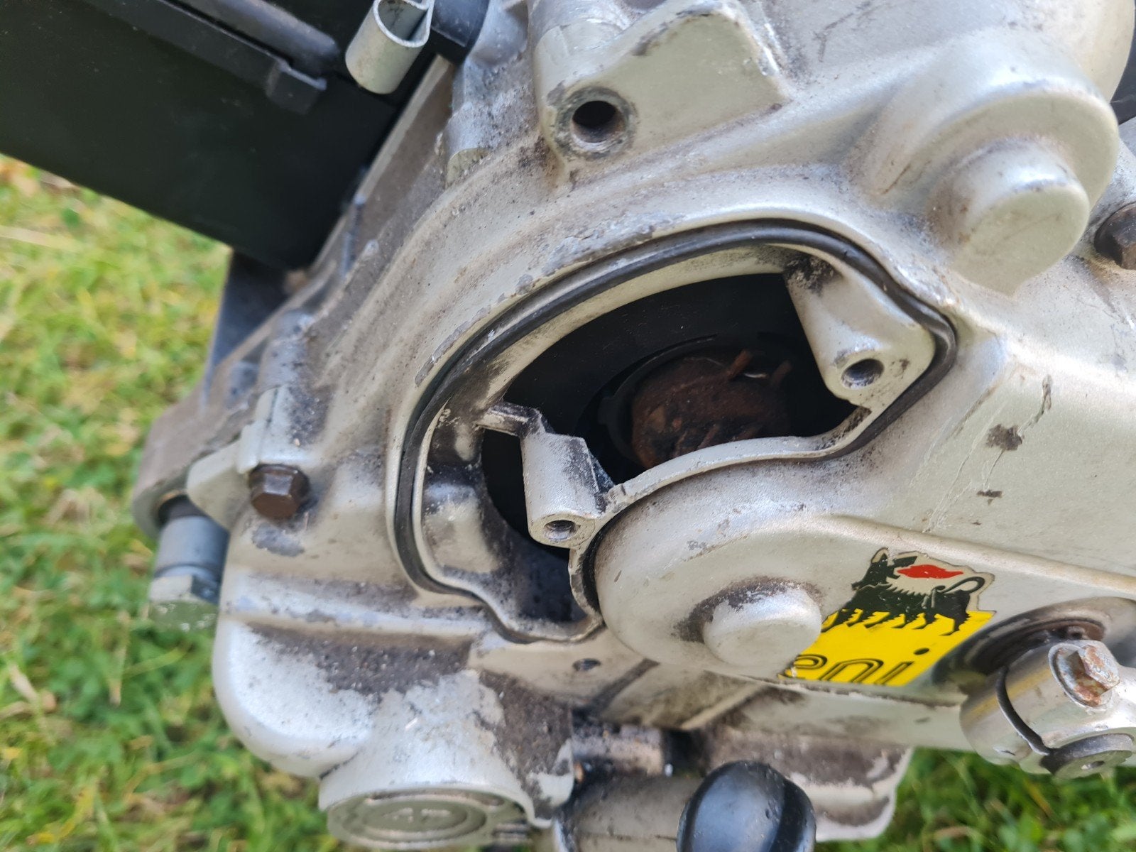 Origineel Piaggio/Vespa 50cc 4T 2V motorblok, Ophalen, Gebruikt