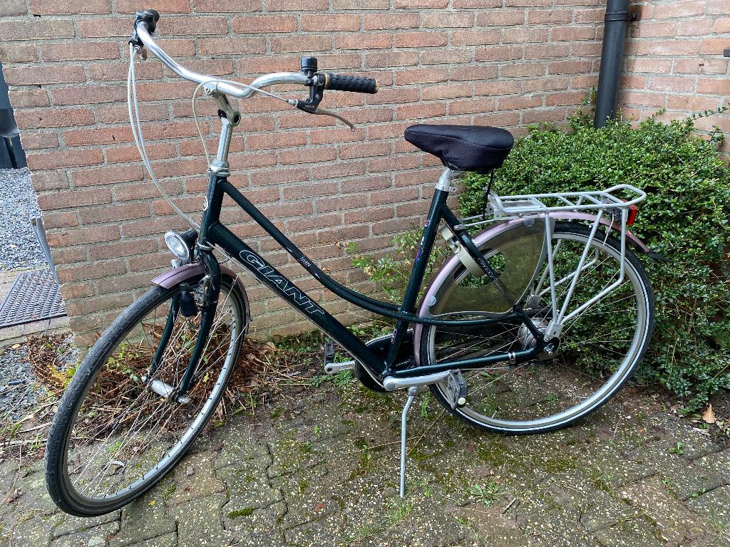 Damesfiets, Fietsen en Brommers, Fietsen | Dames | Damesfietsen, Ophalen, Gebruikt, Velgrem, Versnellingen