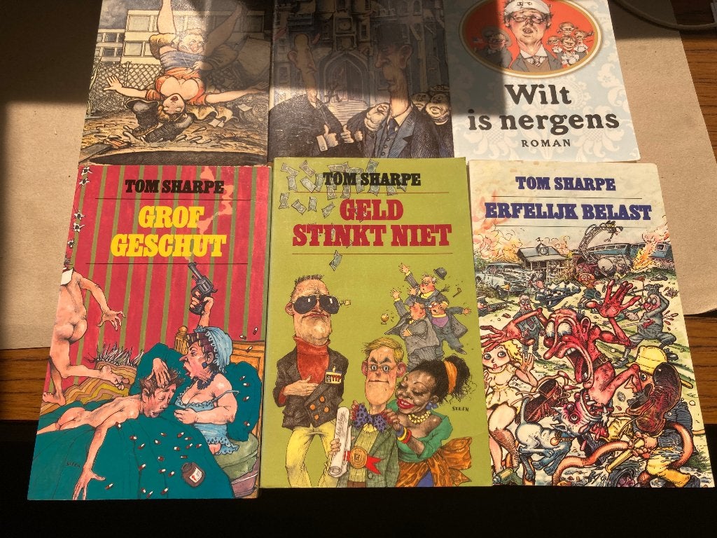 T.K. nog 6 boeken van Tom Sharpe Zie actuele lijst, Boeken, Ophalen of Verzenden, Gelezen, Tom Sharpe