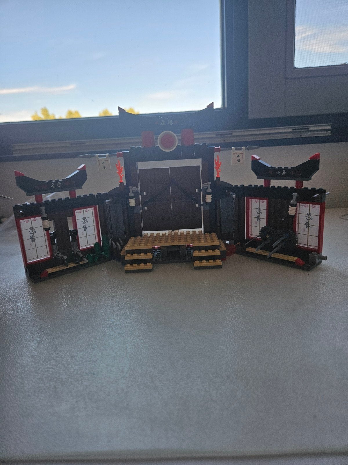Lego Ninjago 2504 Spinjitzu Dojo compleet met instructies, Compleet, Gebruikt, Lego, Ophalen of Verzenden