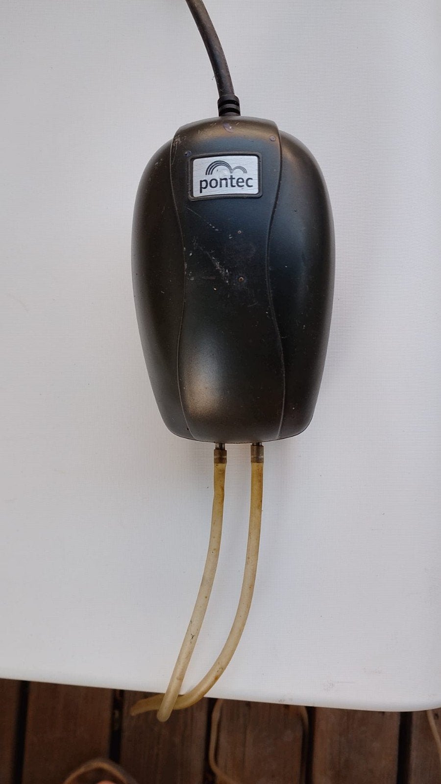 Pontec PondoAir Set 200 vijverluchtpomp met 2 aansluitingen, Ophalen, Gebruikt, Overige typen