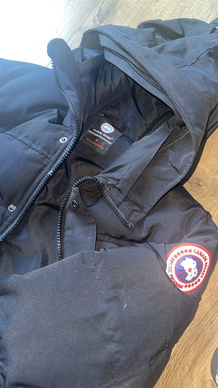 Canada goose macmilan, Ophalen of Verzenden, Nieuw, Maat 46 (S) of kleiner, Zwart