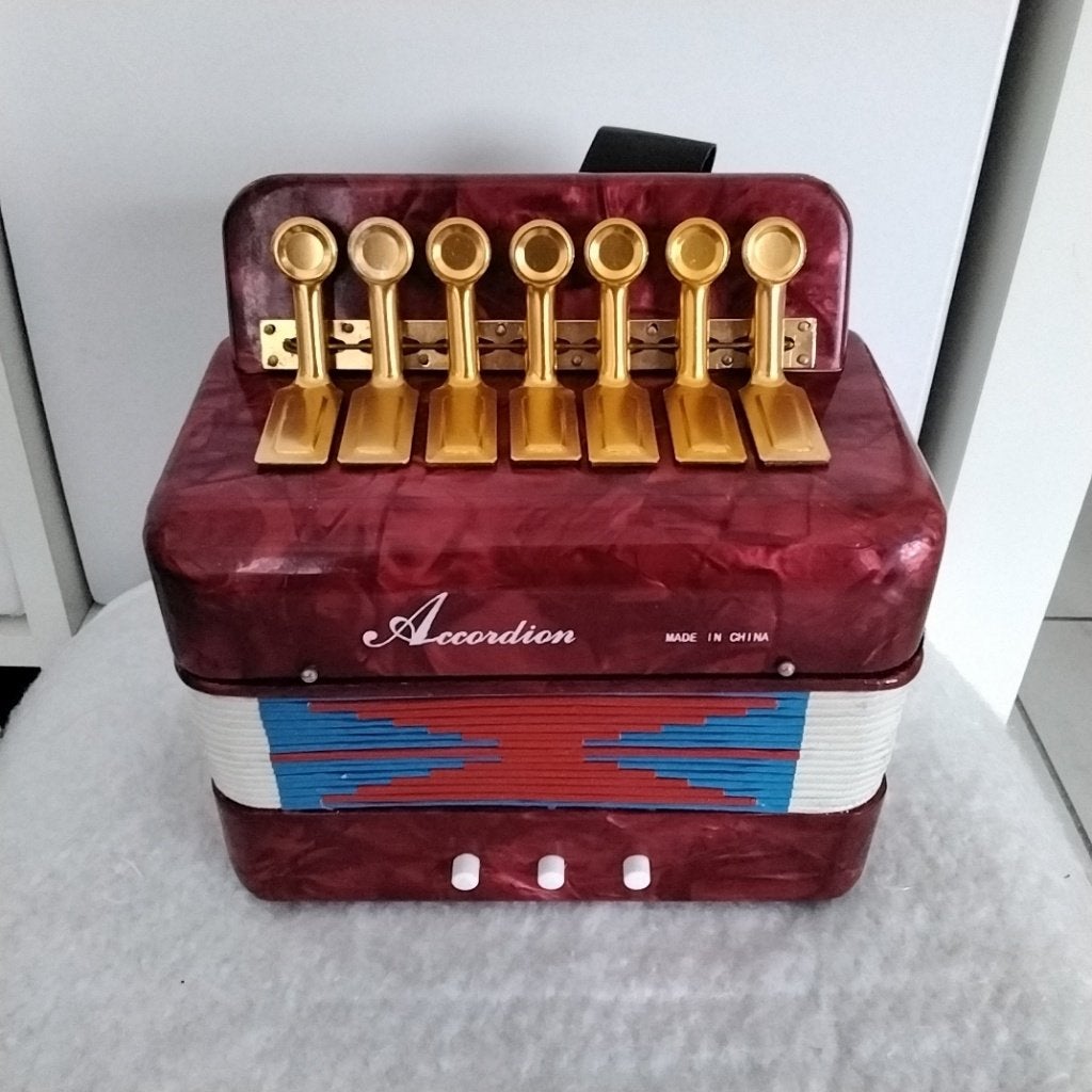 Mooie accordeon- klein model - in nieuwstaat, Ophalen of Verzenden, Zo goed als nieuw, Overige merken