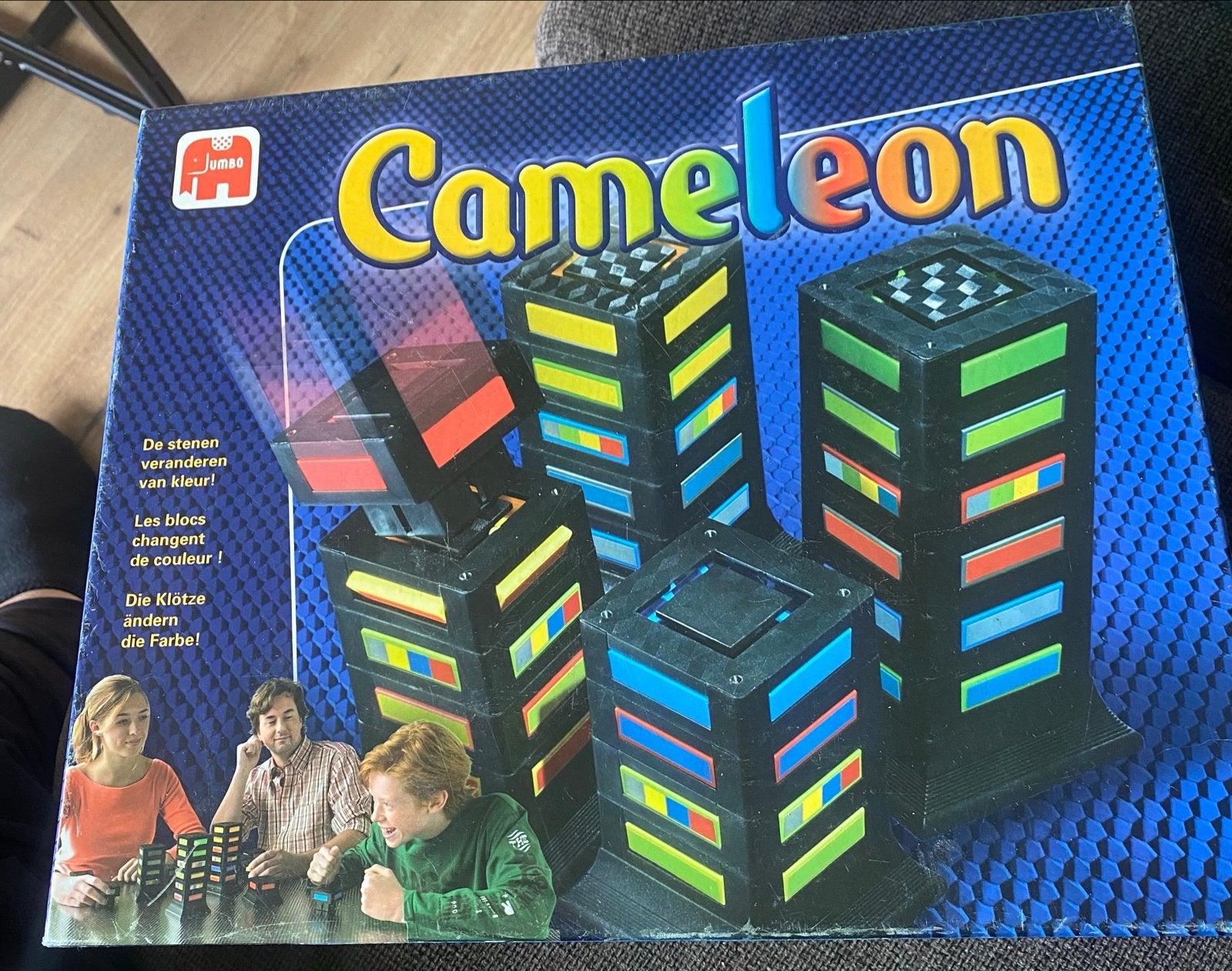 Cameleon: Het Stapelgekke Torenspel van Jumbo, Hobby en Vrije tijd, Gezelschapsspellen | Bordspellen, Ophalen, Gebruikt
