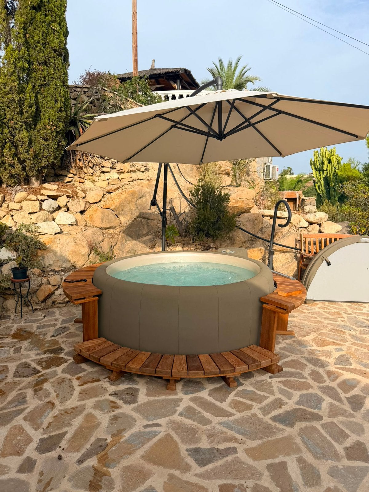 Jaccuzi Service Gelderland Monteur Aangeboden, Tuin en Terras, Bubbelbaden en Hottubs, Ophalen, Zo goed als nieuw