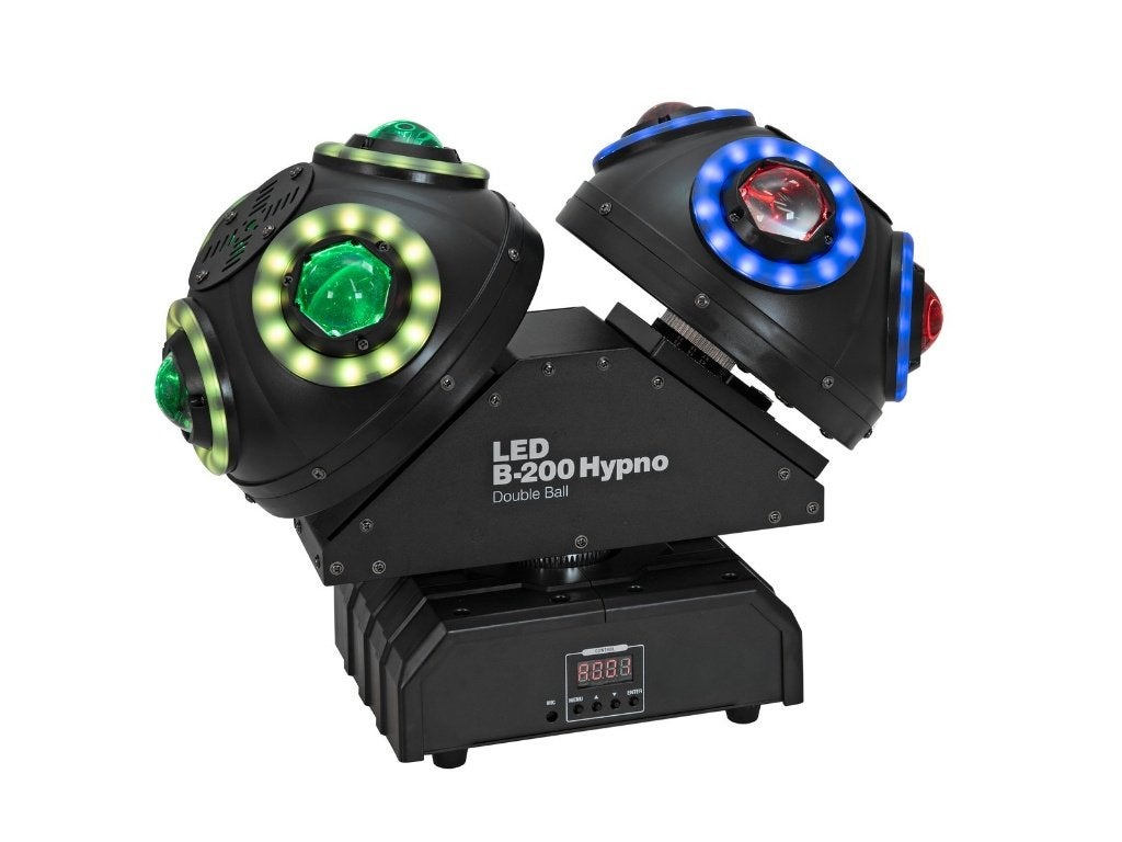 EUROLITE LED B-200 Hypno Double Ball Beam Effect, Geluidgestuurd, ., Nieuw, Ophalen of Verzenden