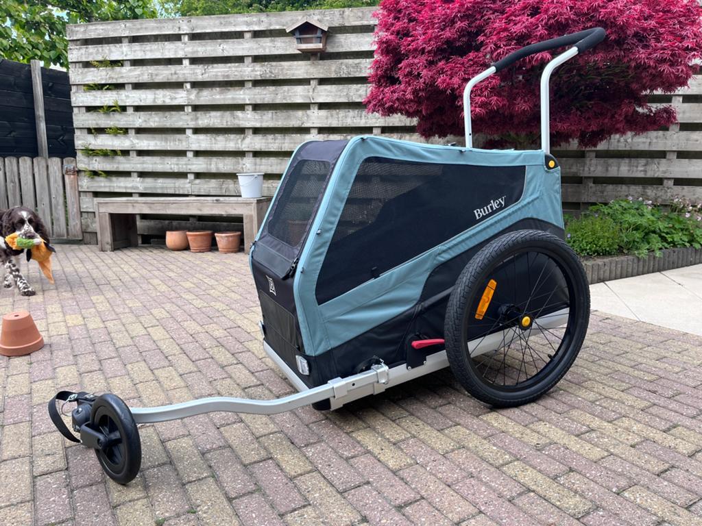 Burley Bark Ranger hondenkar / fietskar – zgan + Burley bed, Fietsen en Brommers, Fietsaccessoires | Aanhangers en Karren, Ophalen