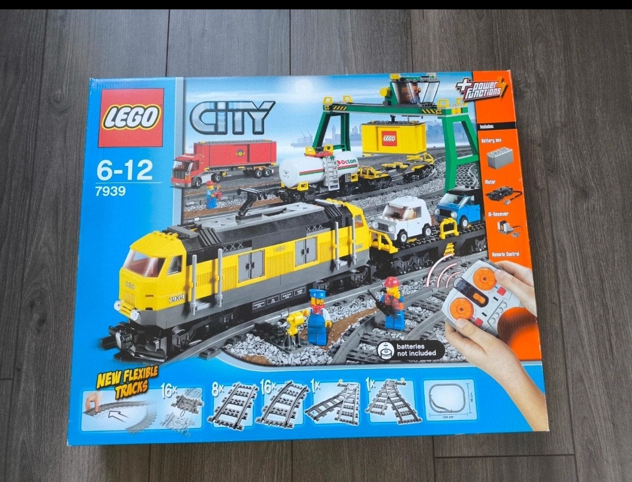 LEGO City Trein 7939 Vrachtvervoer met afstandsbediening, Ophalen of Verzenden, Zo goed als nieuw