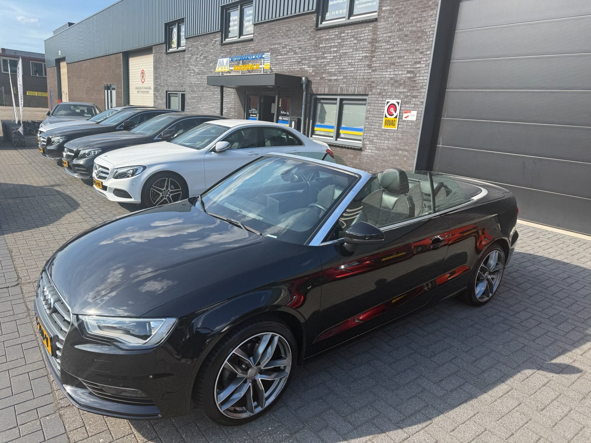 Audi A3 Cabriolet 1.4 TFSI CoD Ambition Pro Line S Open Days, Voorwielaandrijving, Gebruikt, 4 cilinders, Leder en Stof