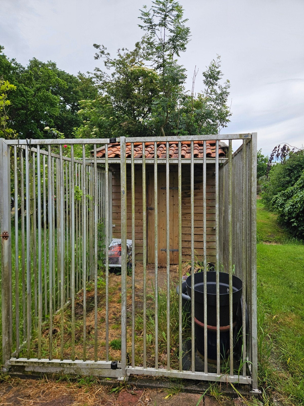 Aluminium omheining hondenkennel - hondenren, Ophalen