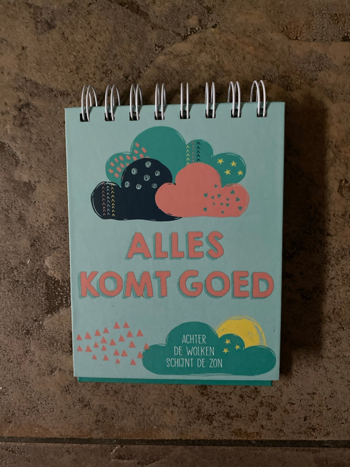 Boekje met spreuken, alles komt goed, Ophalen of Verzenden, Zo goed als nieuw