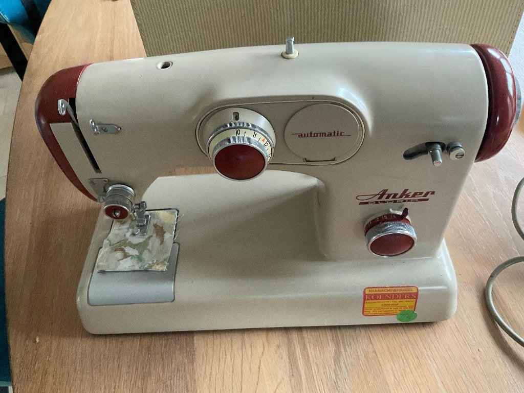 Naaimachine Anker Gloria Automatic, Antiek en Kunst, Antiek | Naaimachines, Ophalen