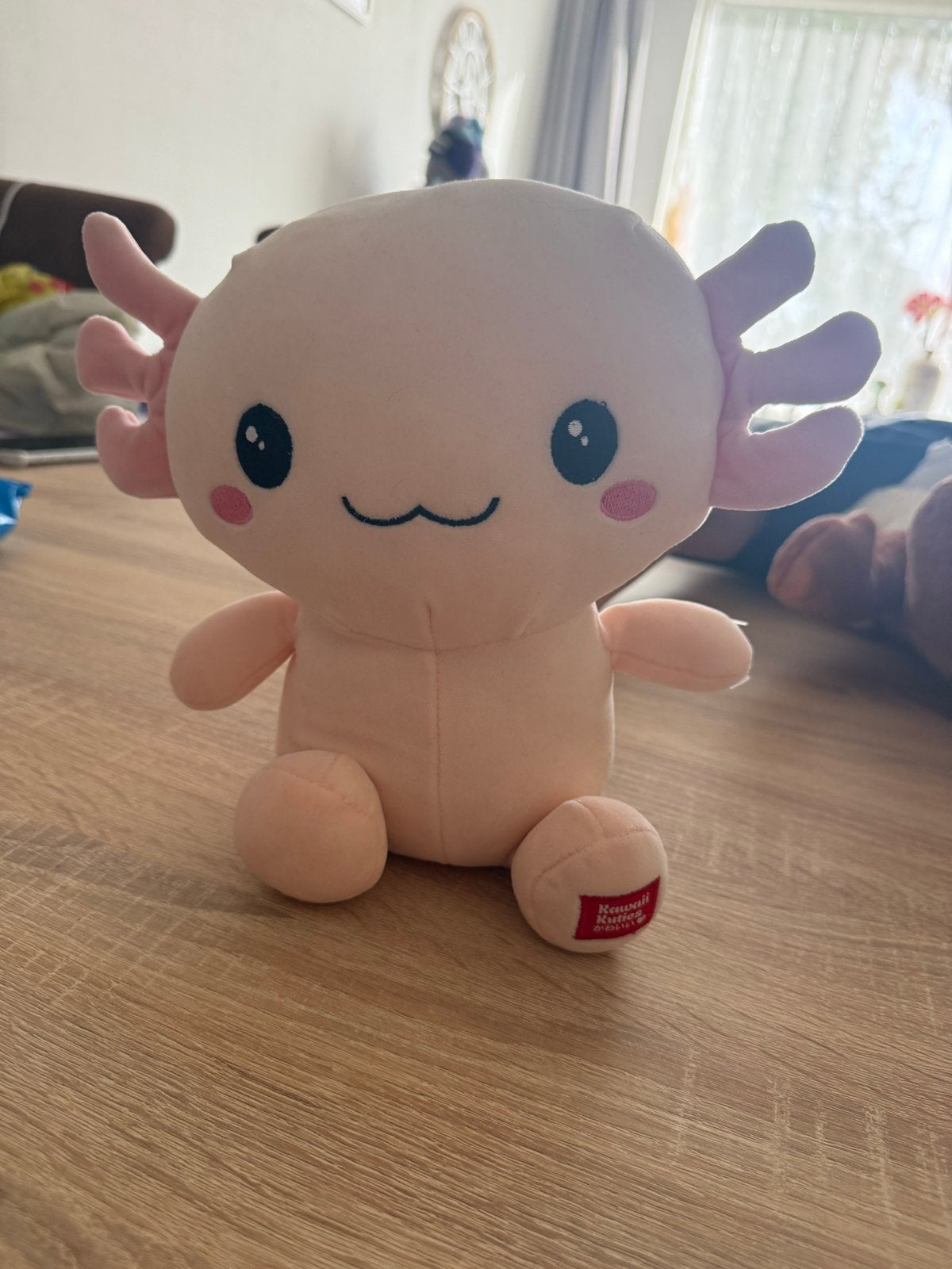 Kawaii Cuties Axolotl Knuffel Roze, Kinderen en Baby's, Overige merken, Overige karakters, Overige typen, Ophalen of Verzenden
