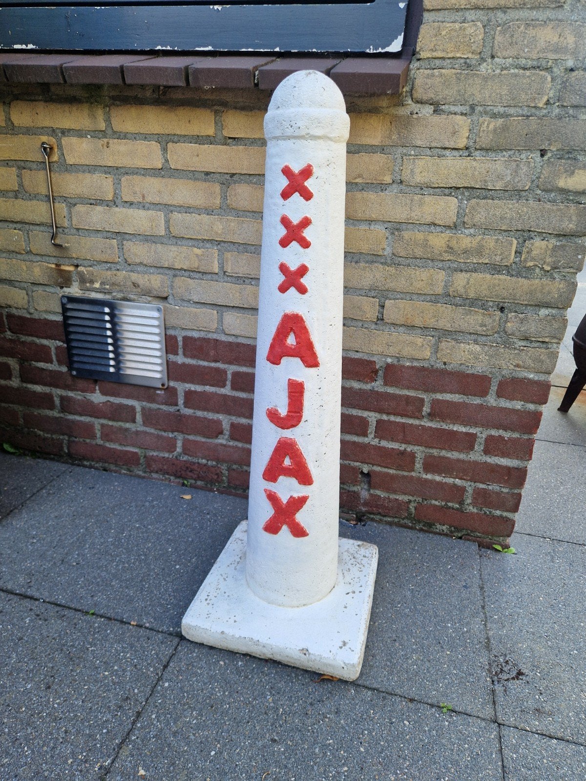 Ajax paal - Uniek decoratiestuk voor de echte fan, Ophalen