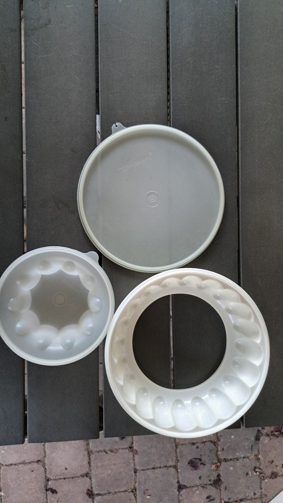 tupperware tulband, Huis en Inrichting, Keuken | Tupperware, Gebruikt, Wit, Ophalen of Verzenden, Overige typen