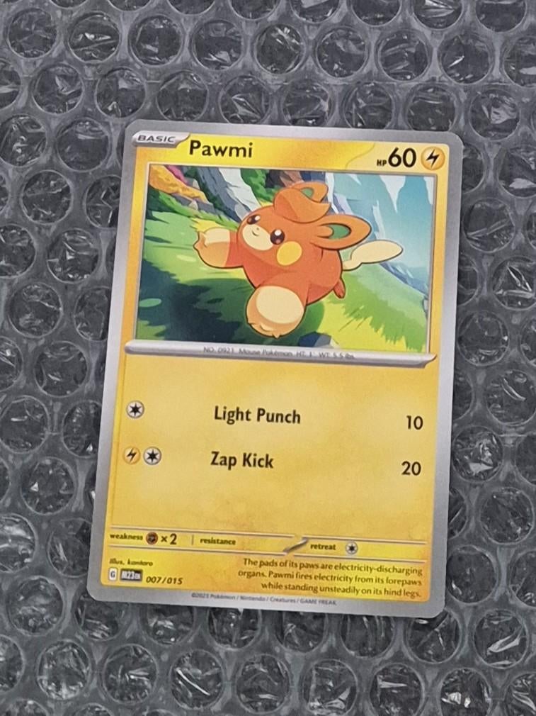 Pawmi 007/015 McDonald's Match Battle 2023 M23, Ophalen of Verzenden, Gebruikt, Losse kaart