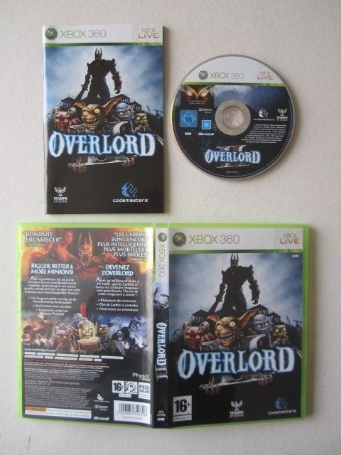 Overlord 2 Xbox 360, Spelcomputers en Games, Games | Xbox 360, Zo goed als nieuw, Role Playing Game (Rpg), 1 speler, Vanaf 18 jaar