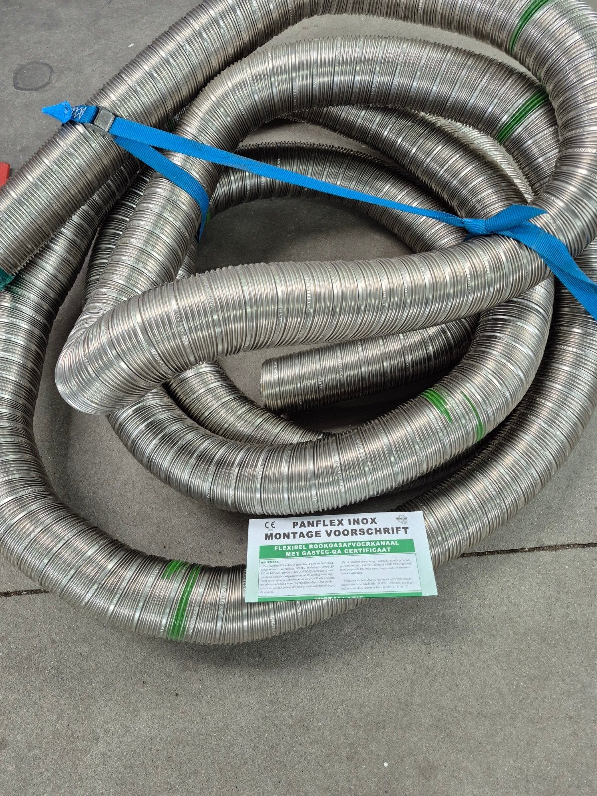 Panflex Inox Flexibel Rookkanaal - Nieuw, Ophalen, Nieuw, Afzuiger