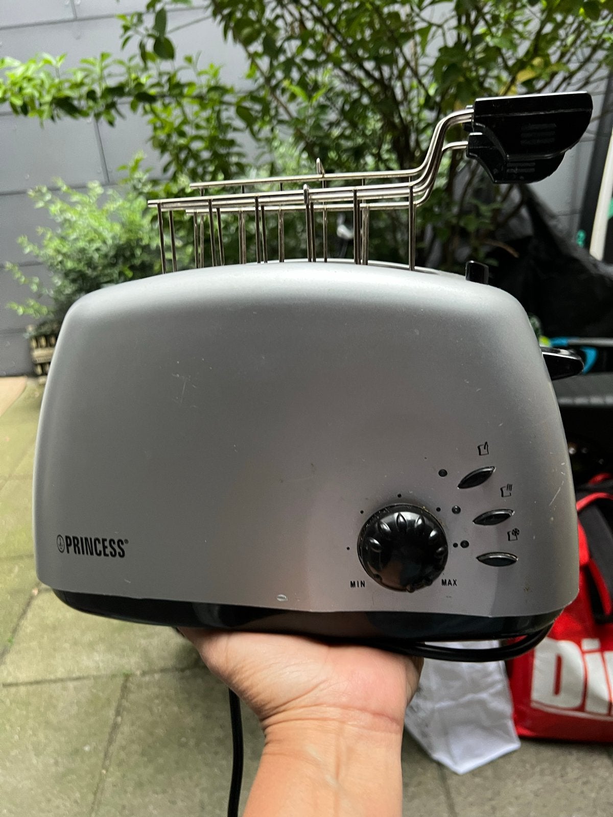 Princess Broodrooster 800W - Zilver, Ophalen of Verzenden, Gebruikt