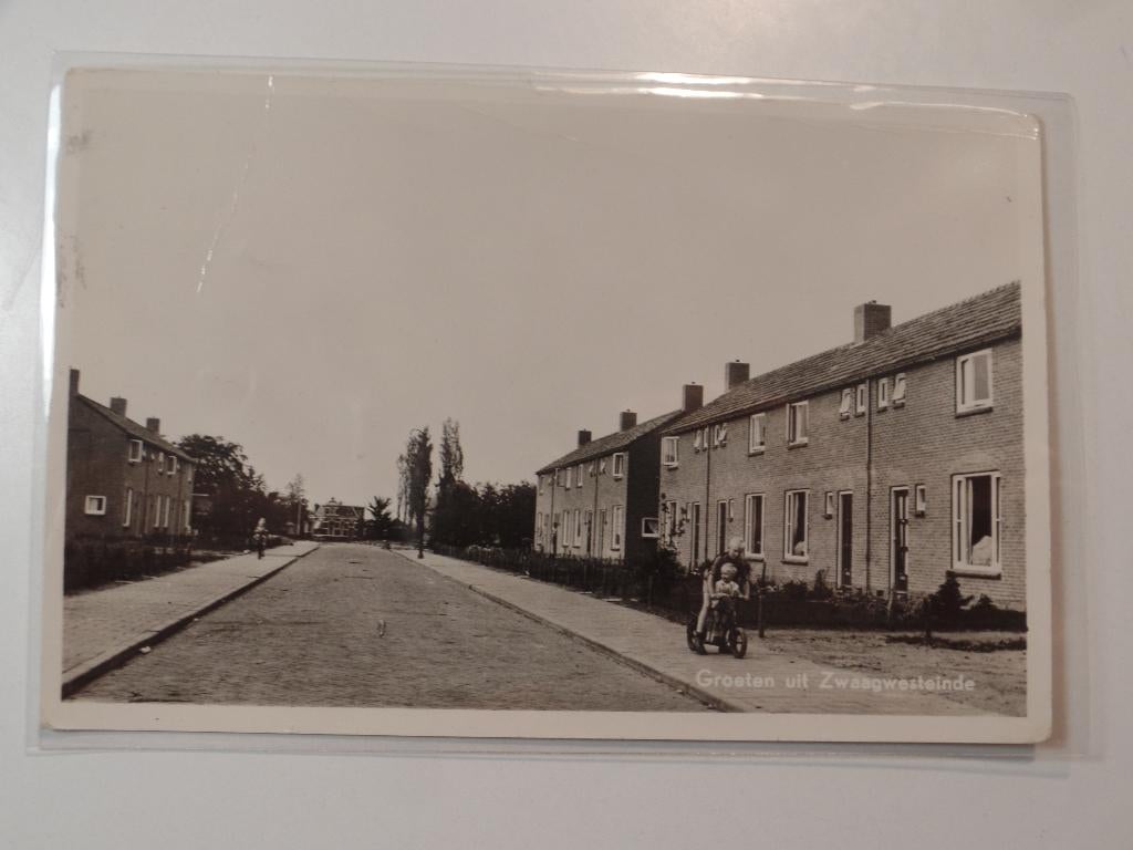 Zwaagwesteinde, Verzenden, 1940 tot 1960, Gelopen, Friesland