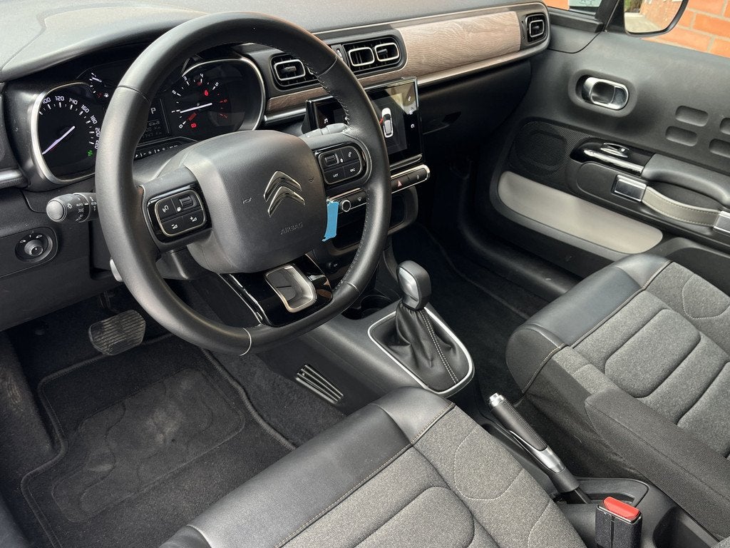 Citroën C3 PureTech 110 EAT6 Shine Automaat | Carplay/Andro, Auto's, 12 maanden, 450 kg, Gebruikt, Euro 6
