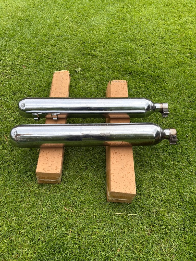 Harley Davidson Electra Glide Clas originele uitlaat dempers, Motoren, Onderdelen | Harley-Davidson, Ophalen of Verzenden, Gebruikt