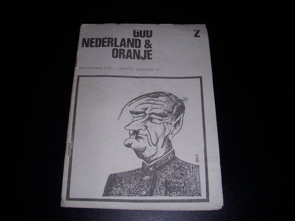 God, Nederland & Oranje nummer 2, Provo blad 1966, Gelezen, Maatschappij en Samenleving, Ophalen of Verzenden, Provo beweging, partij