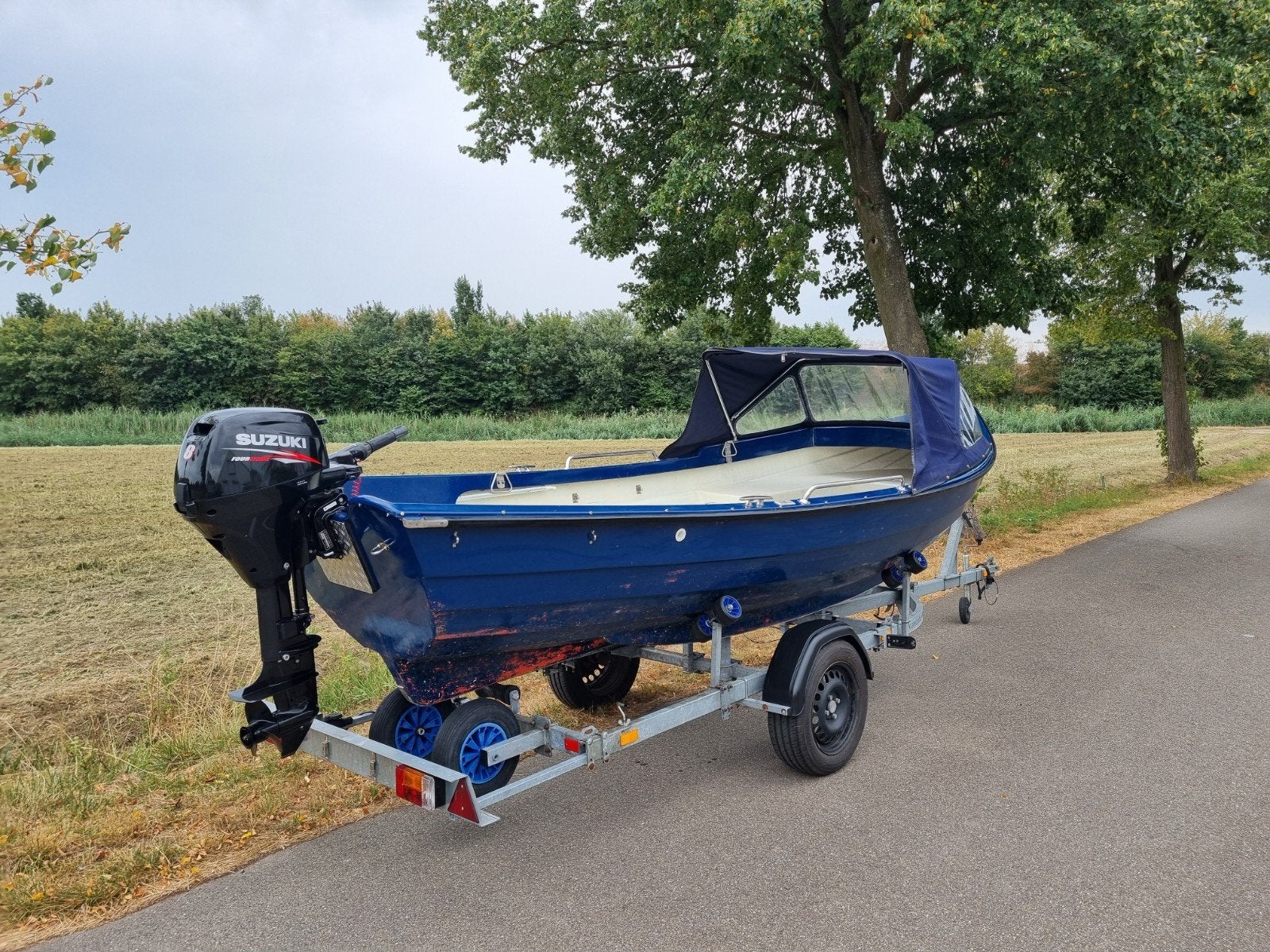 Sloep / Vlet 5.20 meter lang, Watersport en Boten, Ophalen, Polyester