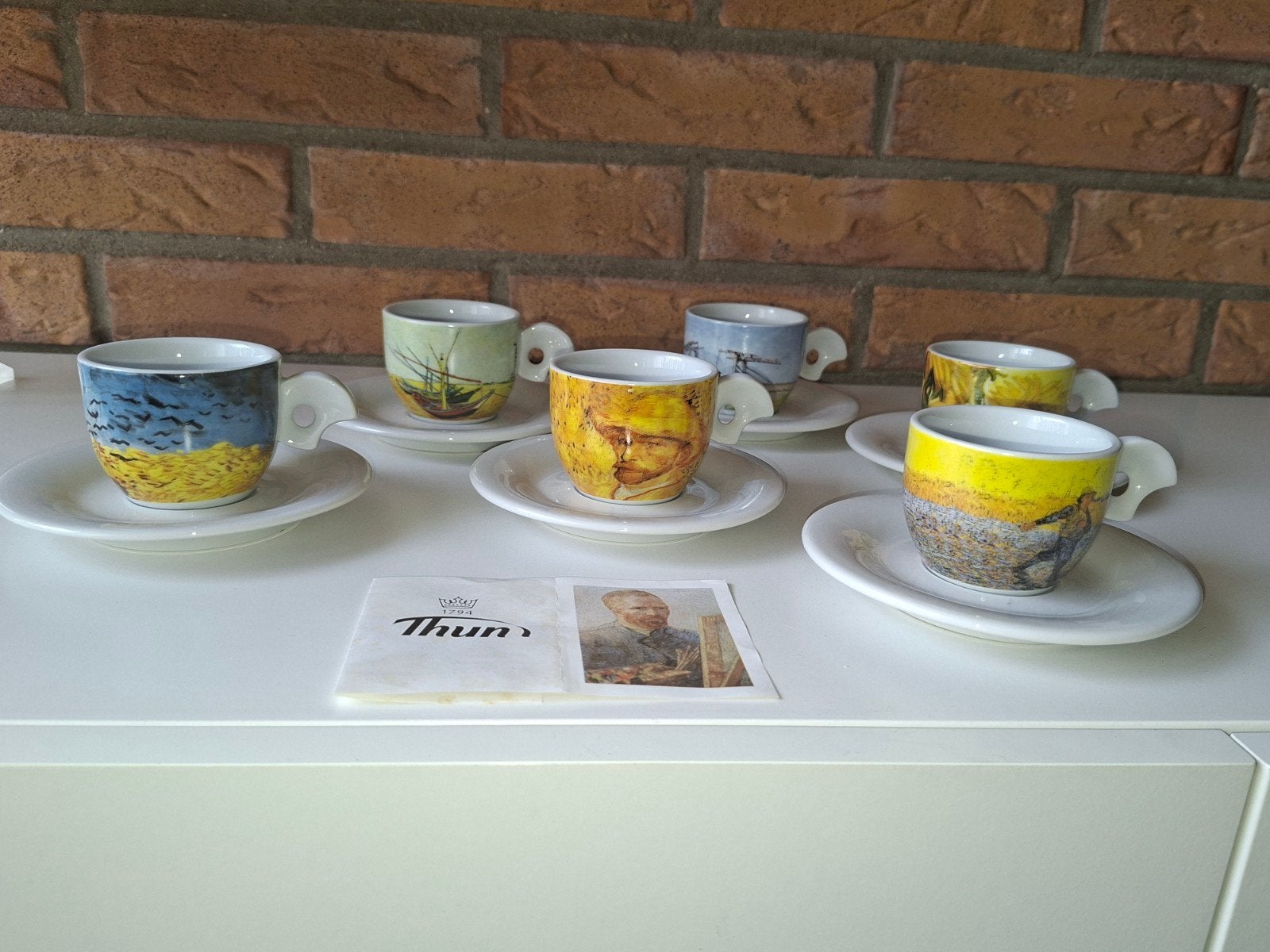 Thun Van Gogh Espresso Kopjes - Nieuw in Doos, Ophalen, Overige merken, Keramiek, Nieuw