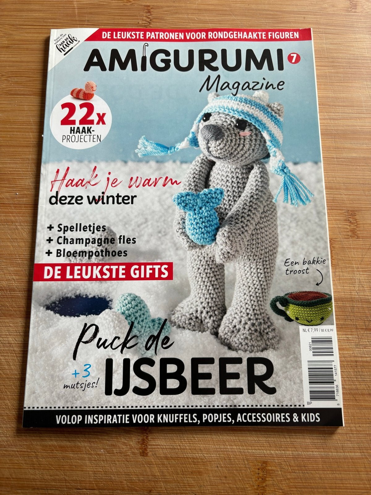 Haakblad Amigurumi deel 7 - Zo goed als nieuw, Ophalen of Verzenden, Zo goed als nieuw, Haken, Patroon of Boek