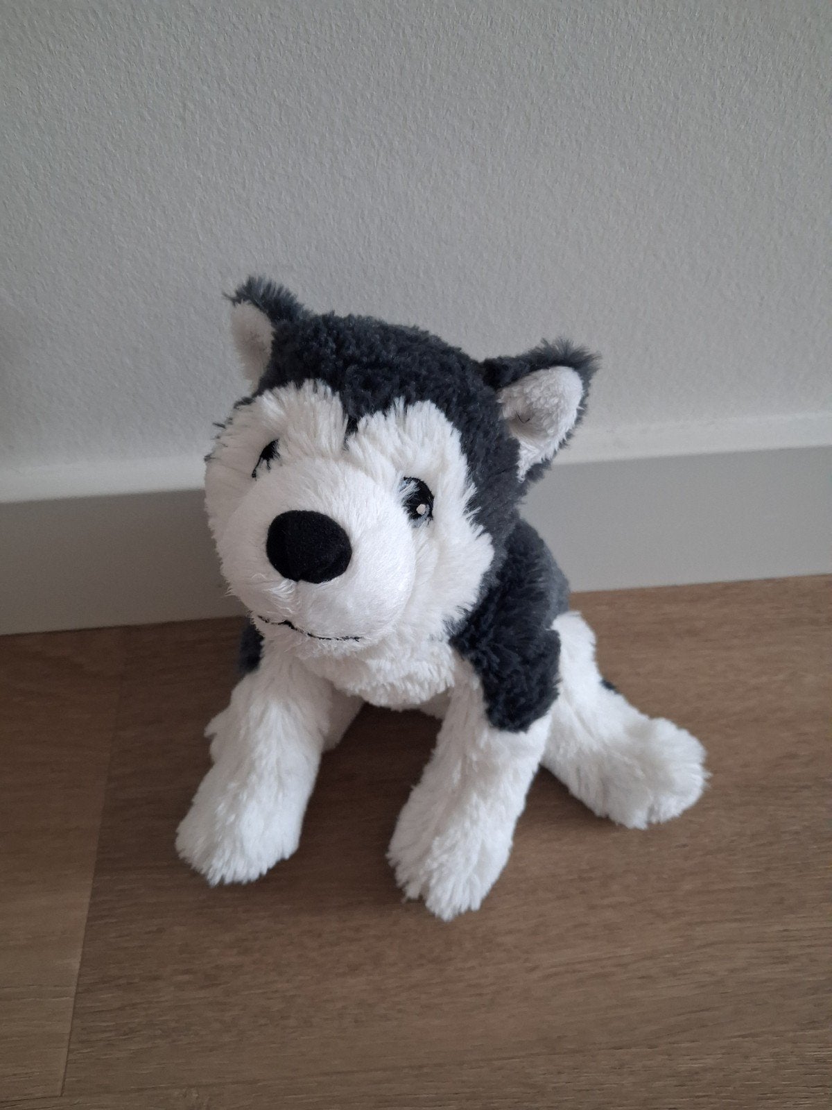 Knuffel Ikea hond husky baby Livlig L1975, Ophalen of Verzenden, Zo goed als nieuw, Hond