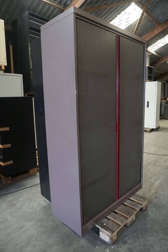 Archiefkast roldeurkast garagekast gereedschapskast, Gebruikt, 100 tot 150 cm, Niet ingevuld, Meerdere deuren