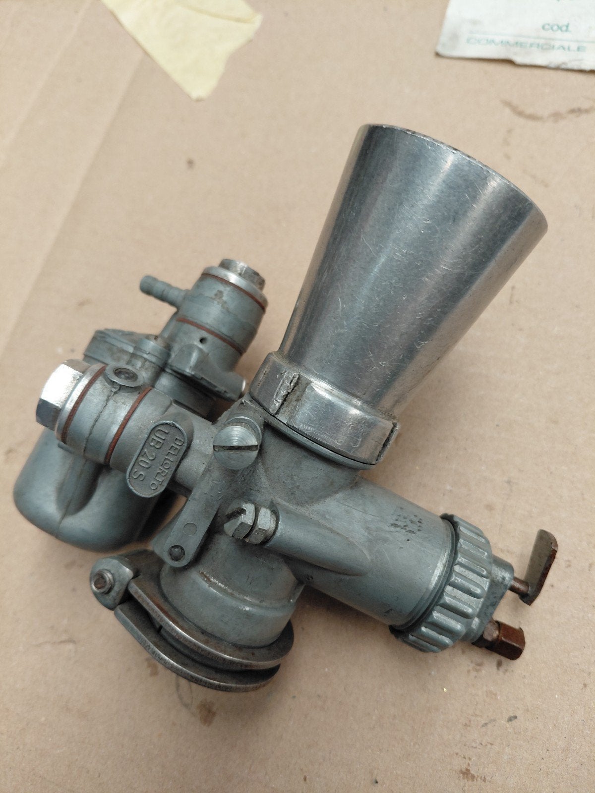 Dellorto carburateur UB20S - Goede staat, Ophalen of Verzenden