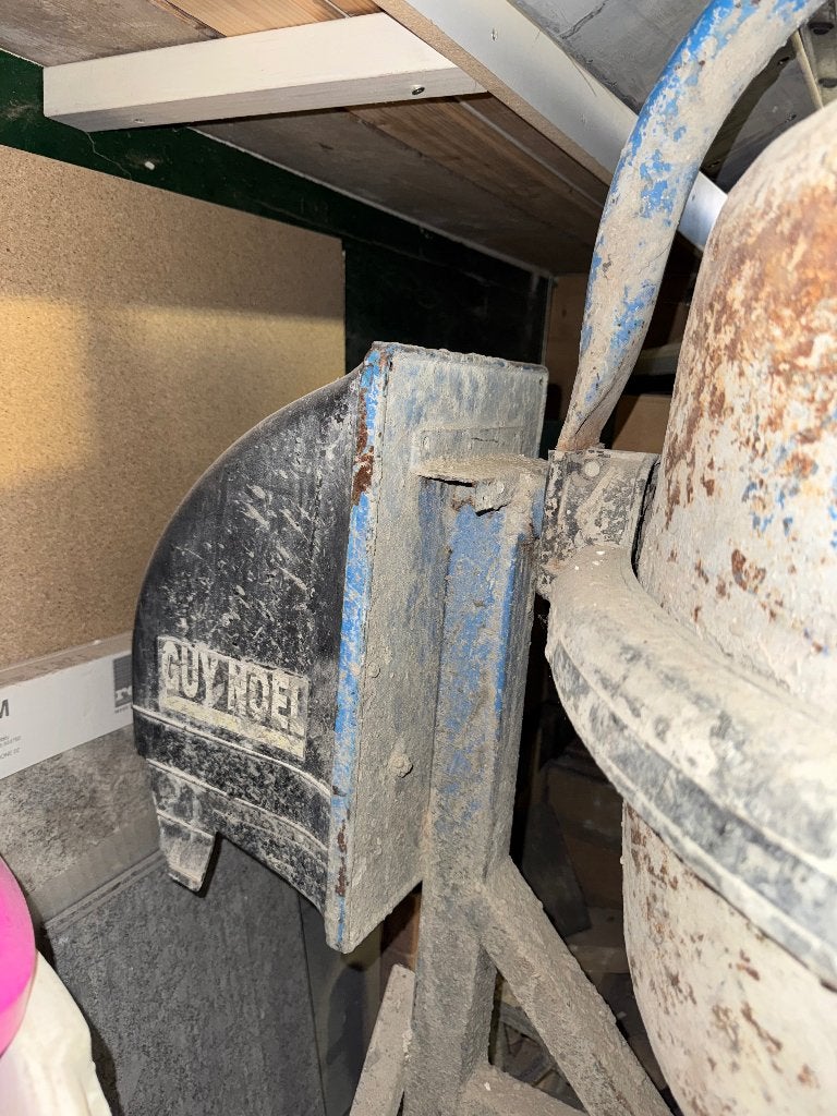 Beton-/cementmolen, Doe-het-zelf en Verbouw, Ophalen, Gebruikt