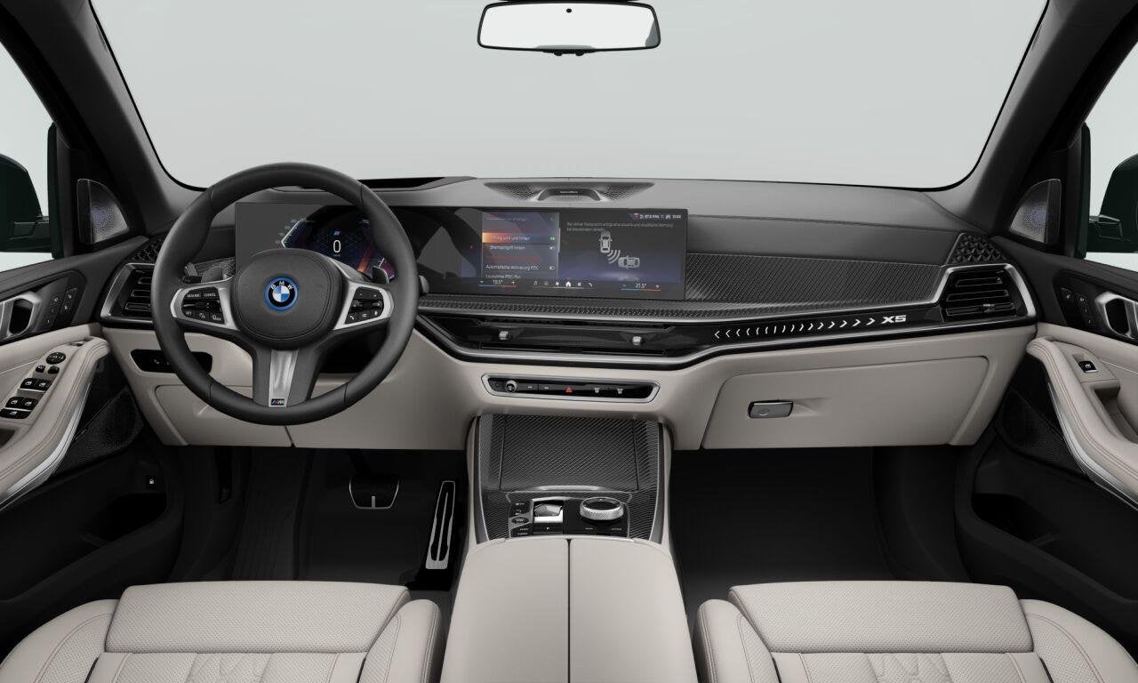 BMW X5 xDrive50e M Sportpakket Pro | High Executive | Exclus, Auto's, Automaat, 2395 kg, Zwart, 489 pk