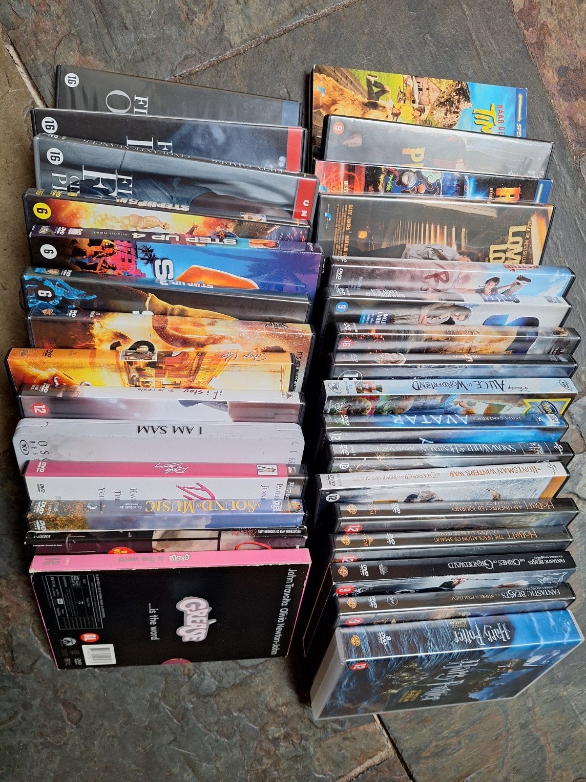 Grote DVD collectie: Harry Potter, Fifty Shades, etc, Ophalen of Verzenden