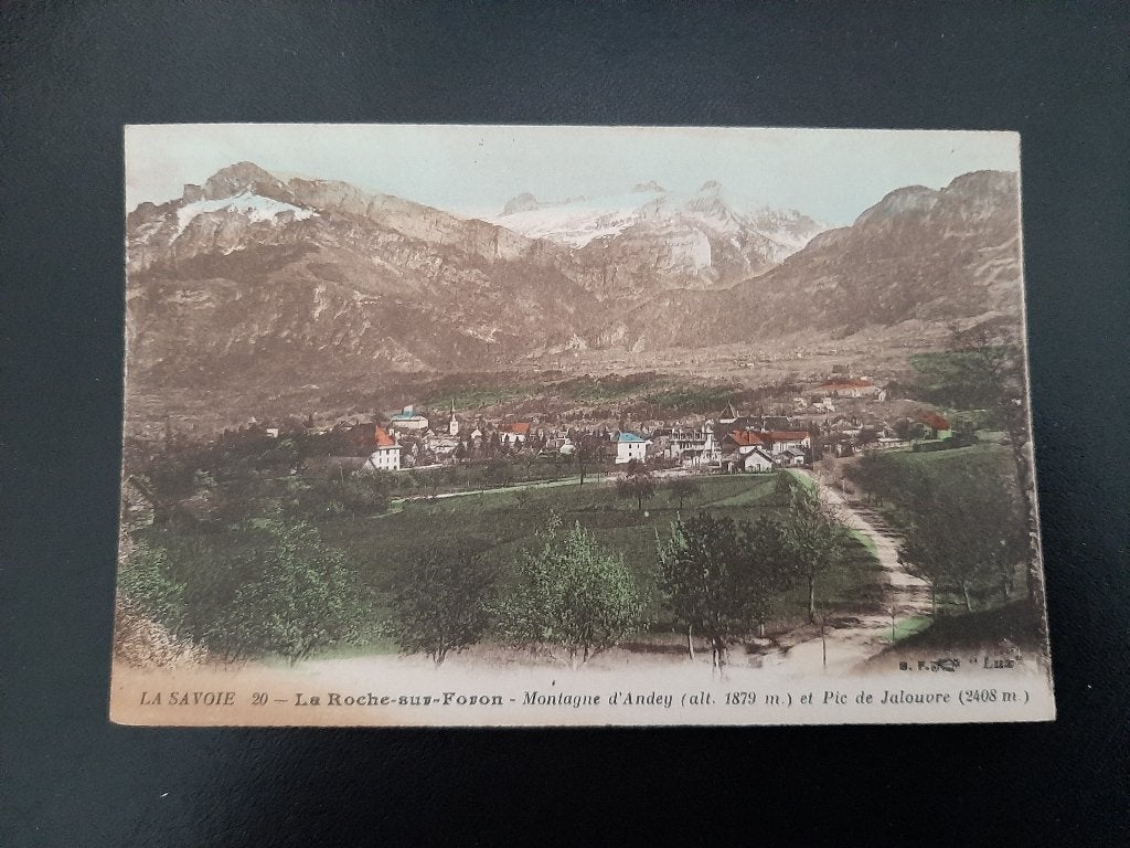 Frankrijk, La Savoie, La Roche sur Foron, ongelopen,, Verzenden, 1920 tot 1940, Ongelopen, Frankrijk