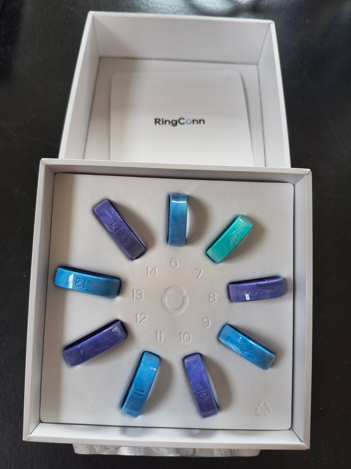 RingConn testkit voor ringmaatbepaling, Kunststof, Overige kleuren, Ophalen of Verzenden, Zo goed als nieuw
