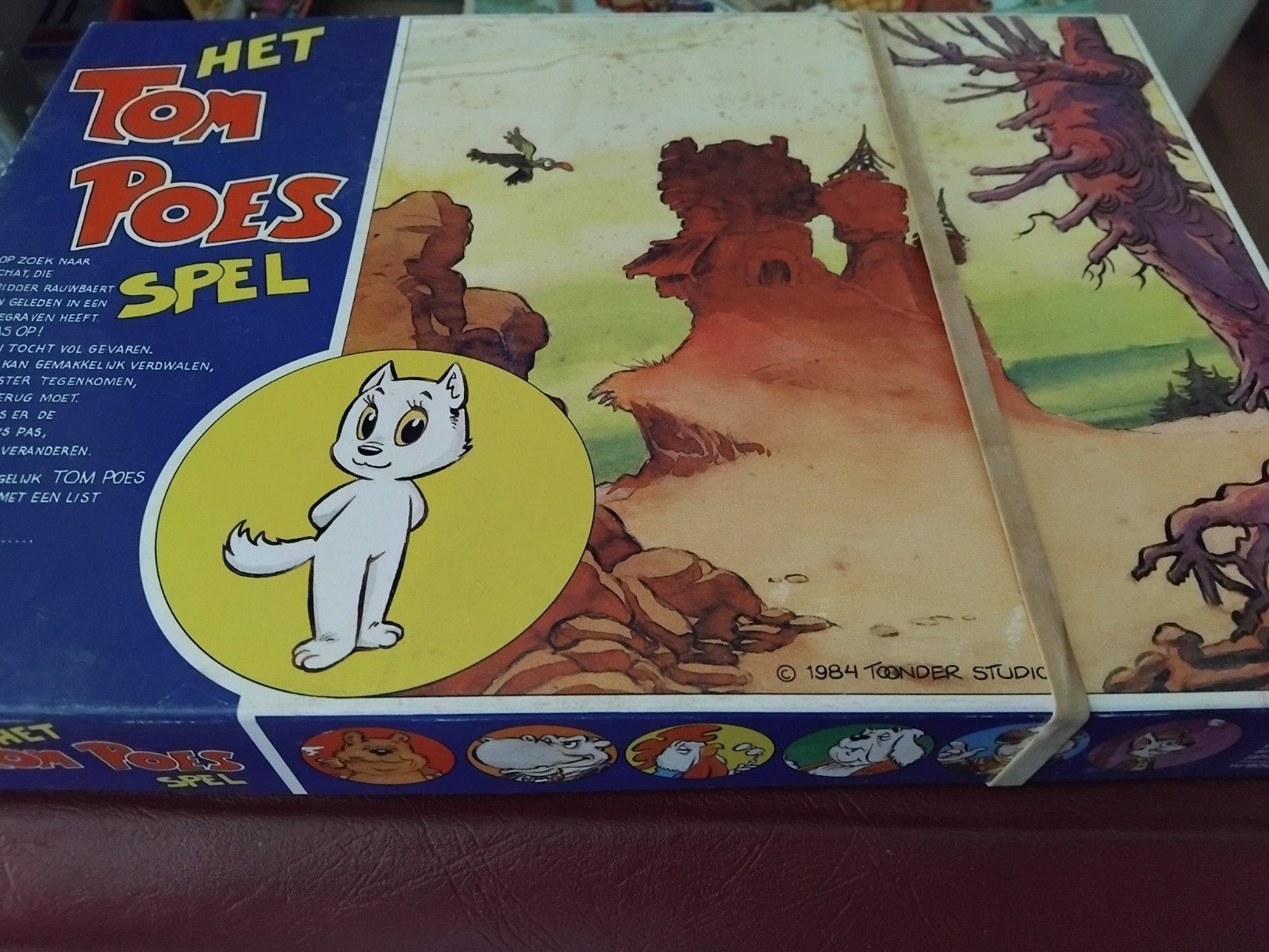 Het Tom Poes Spel - Vintage Bordspel (1984), Ophalen of Verzenden, Gebruikt, Toonder Studio's